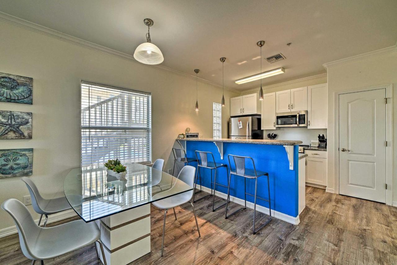 Modern Island Condo With Pool Steps To The Beach! South Padre Island Exterior photo